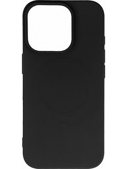 Liquid Silicone Case MagSafe for iPhone 16 Pro - black