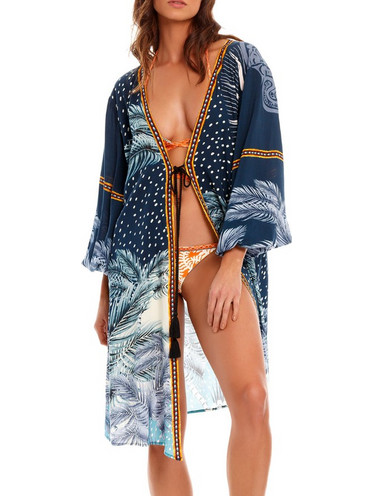 Agua Benditta - Τουνίκ Γυναικείο Aldora Arabella 8233-Blue
