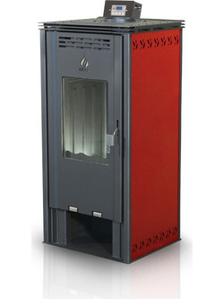 Arte Apollo Air Ατσάλινη Ξυλόσομπα Αερόθερμη 10.5kW
