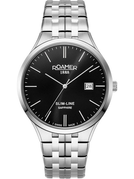 Roamer Slim-Line Classic Ανδρικό Ρολόι με Ασημί Μεταλλικό Μπρασελέ 512833415520