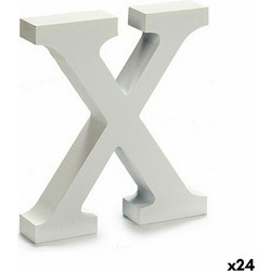 Στίχοι X Ξύλο Λευκό (2 x 16 x 14,5 cm) (24 Μονάδες)