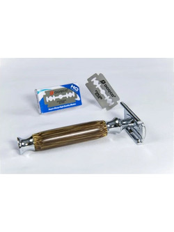 Boobam Bamboo Handle Ξυραφάκι Ασφαλείας