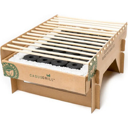 CasusGrill Ψησταριά Κάρβουνου Επιφάνειας 30x23cm 100287