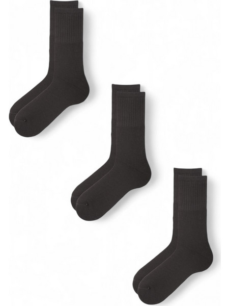 K-Socks Sporty Ανδρικές Κάλτσες Μαύρο 3 Pack K05004