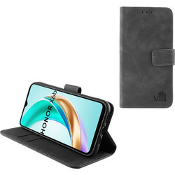 Lime Essential Magnet Book Stand Clip Θήκη (Honor X6b 4G) Grey