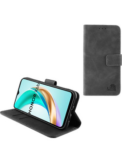 Lime Essential Magnet Book Stand Clip Θήκη (Honor X6b 4G) Grey