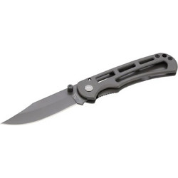 CATTARA Folding knife 16.5cm, titanium-coated steel, Blade length 7cm (13224)