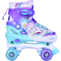 Αθλοπαιδιά Quad Αυξομειούμενα Rollers Παιδικά Πράσινο Mint