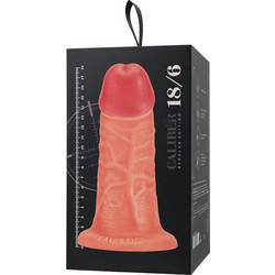 Realistic dildo Caliber 18/6 PVC flesh
