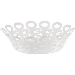 Φρουτιέρα Vimini BM21/25 W Φ27cm White Alessi Ατσάλι