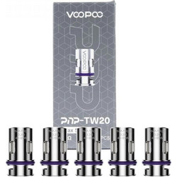 VOOPOO PnP coils TW15/TW20/TW30 - 5τμχ - TW20 0.20Ω 40-55W