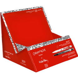 CARAN D'ACHE ΒΙΤΡΙΝΑ ΚΕΝΗ KEITH HARING 30.4x32.5x29.4cm