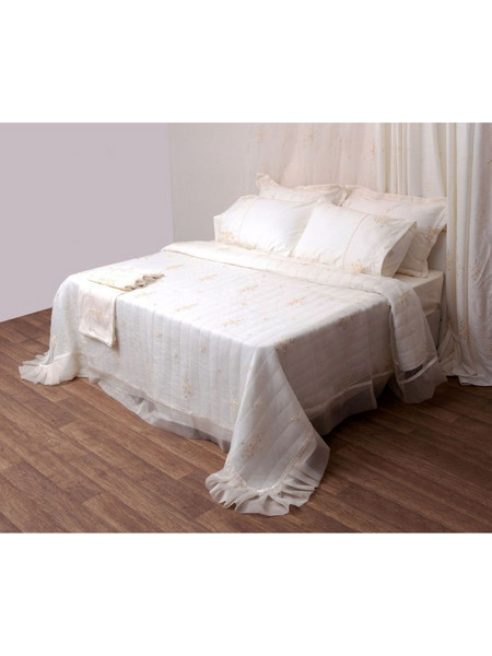 Σετ Κουβερτώριο Υπέρδιπλο 240x250 3330 Εκρού