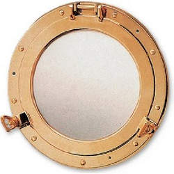 Φινιστρίνι Καθρέπτης 290mm- Ορειχάλκινος