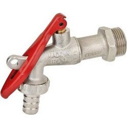 BUGATTI Κάνουλα Σφαιρική Λουκέτο 1/2" (02045)