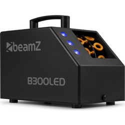 BEAMZ B300LED Μηχανή Για Φυσαλίδες Με RGB LED Φωτισμό, Ασύρματο Χειριστήριο Και Χωρητικότητα 0.7lt
