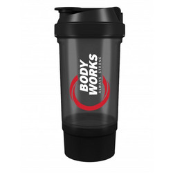 Shaker Bottle 500ml+150ml (BWS)