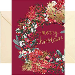 Ευχετήρια Κάρτα Χριστουγέννων Merry Christmas Γκι