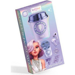 WIRELESS EARPODS WOW GENERATION PURPLE (88754)