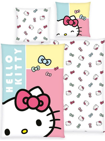 Herding Hello Kitty Bow Σετ Παιδική Παπλωματοθήκη 135x200