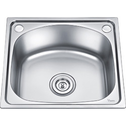 Pakoworld 385-000001 Νεροχύτης Inox 46x42cm