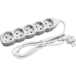 Entac Πολύπριζο 5 Θέσεων 3G1.5 5m