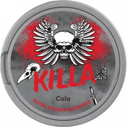 KILLA COLA SLIM EXTRA STRONG NICOTINE POUCHES 16mg/g