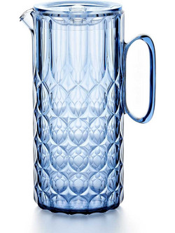 Guzzini Κανάτα Σερβιρίσματος Πλαστική 1750ml Διάφανη Μπλε Ακρυλικό