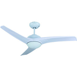 Evivak Eve 804027 Ανεμιστήρας Οροφής 130cm 60W με Φως & Τηλεχειριστήριο Λευκός