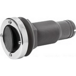 Υδρορροή Inox Με Ανεπίστροφη Φ38mm x L135mm