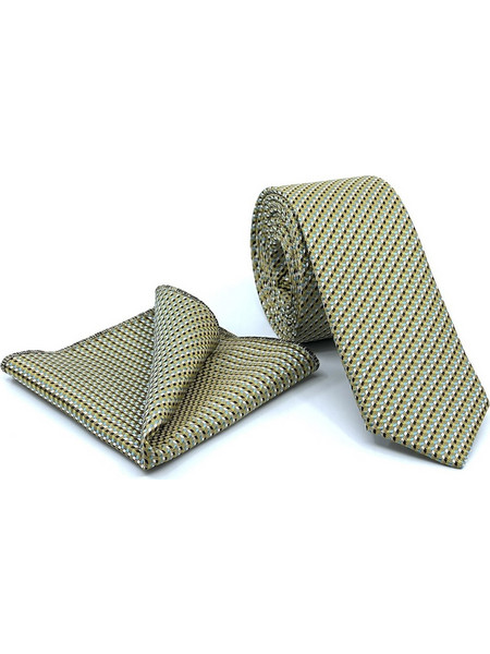 Legend - L-050-233/B - Beige - 6.5cm MICRO - Γραβάτα - beige