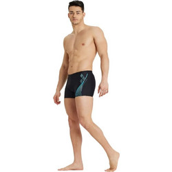 Arena Short Graphic Αθλητικό Ανδρικό Μαγιό Boxer Μαύρο 005122-580