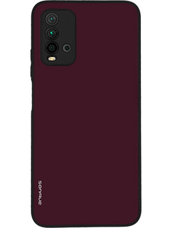 Sonique ColorBloc Series Θήκη Xiaomi Redmi 9T Burgundy