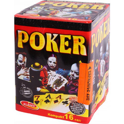 KLASEK PYROTECHNICS ΠΑΚΕΤΟ ΕΝΑΕΡΙΩΝ ΠΥΡΟΤΕΧΝΗΜΑΤΩΝ 16 ΒΟΛΩΝ POKER C1625F