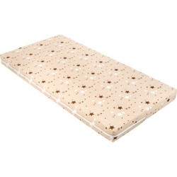 KikkaBoo Fantasia Plus Stars Beige Στρώμα Foam Κούνιας 60x120x6cm