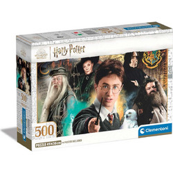 Puzzle Clementoni Harry Potter Harry At Hogwarts 500 Κομμάτια