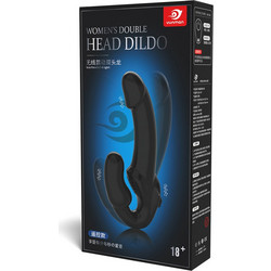 Strap-on Dildo Vibrator Black
