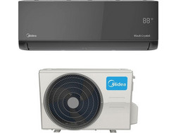 Midea Crystal Black AG16BLACK-18NXD0-I/O Κλιματιστικό Inverter 18000 BTU A++/A+++ με Ιονιστή