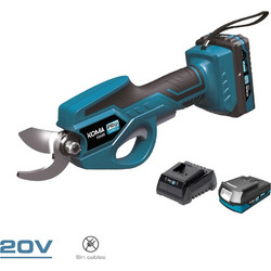 Ψαλίδι Κλαδέματος Μπαταρίας 20V KOMA TOOLS PRO 08195 EDM Σετ Με 1 Μπαταρία και Φορτιστή