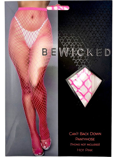Can't Back Down Pantyhose - OS Pink