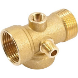 ΤΑΦ ΣΩΛΗΝΩΝ ΠΕΝΤΑΟΔΟ 1Χ1/4 ΟΡΕΙΧΑΛΚΙΝΟ GENERAL FITTINGS 04-7330