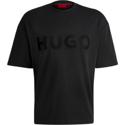 Ανδρικό T-shirt με Λογότυπο Μαύρο Hugo 50525765-001