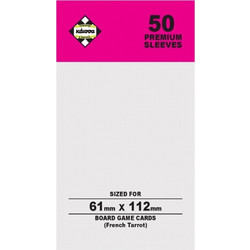 Kaissa 50 Θήκες Για Κάρτες Sleeves Μέγεθος French Tarot 61mm X 112mm