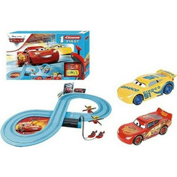 Carrera Track Set Cars Friends Race Light Blue 20063037