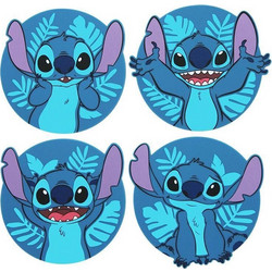 Disney Stitch Set 4 Coasters - PP13064LS