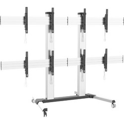 Techly ICA-TR4VW Βάση Τηλεόρασης Δαπέδου Τροχήλατη 32"-55" έως 150kg
