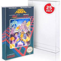 EVORETRO - NES Game box PET Protectors 25 piece