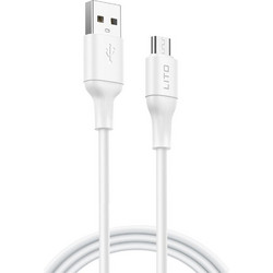 Lito - Data Cable (LD06V) - USB to Micro-USB, PVC, 1m - White - (LD06-USB/MICRO-WHITE)