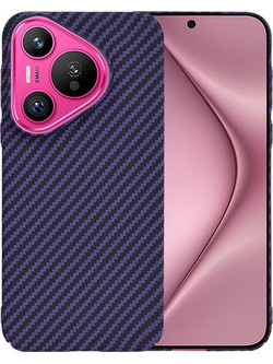Techsuit - Carbonite FiberShell - Huawei Pura 70 - Purple