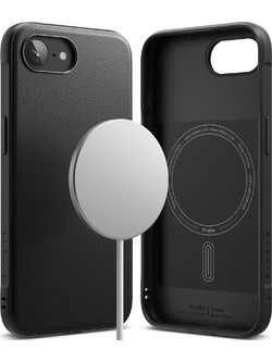 Ringke Onyx Magnetic MagSafe Back Cover Black (iPhone 17e / 16e)